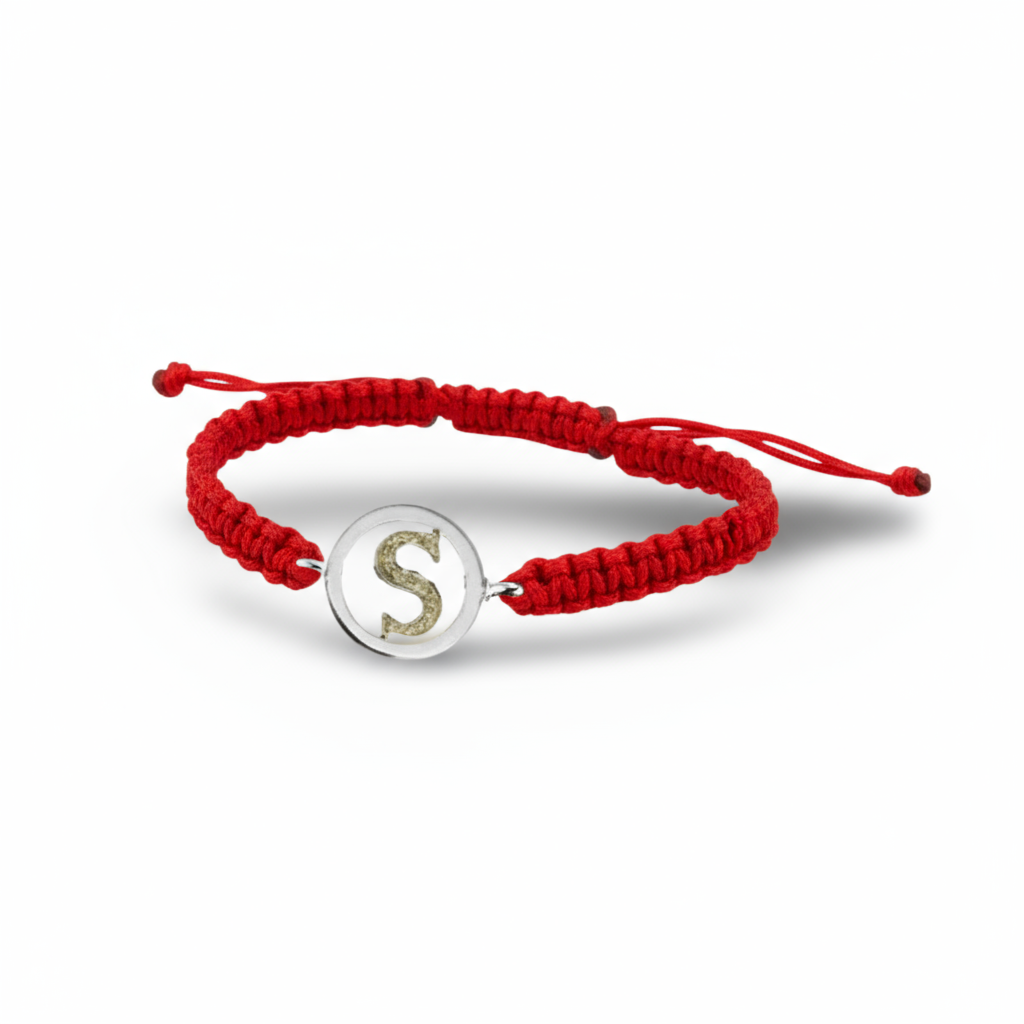 Alphabet S Bracelet in Silver with diamond - Jewelslane