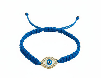 Evil Eye Silver Bracelet - Jewelslane