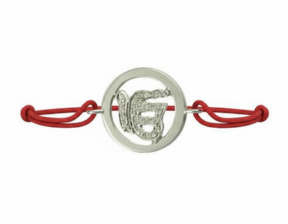 Ik Onkaar Inside Diamond Bracelet in Silver 18MM - Jewelslane