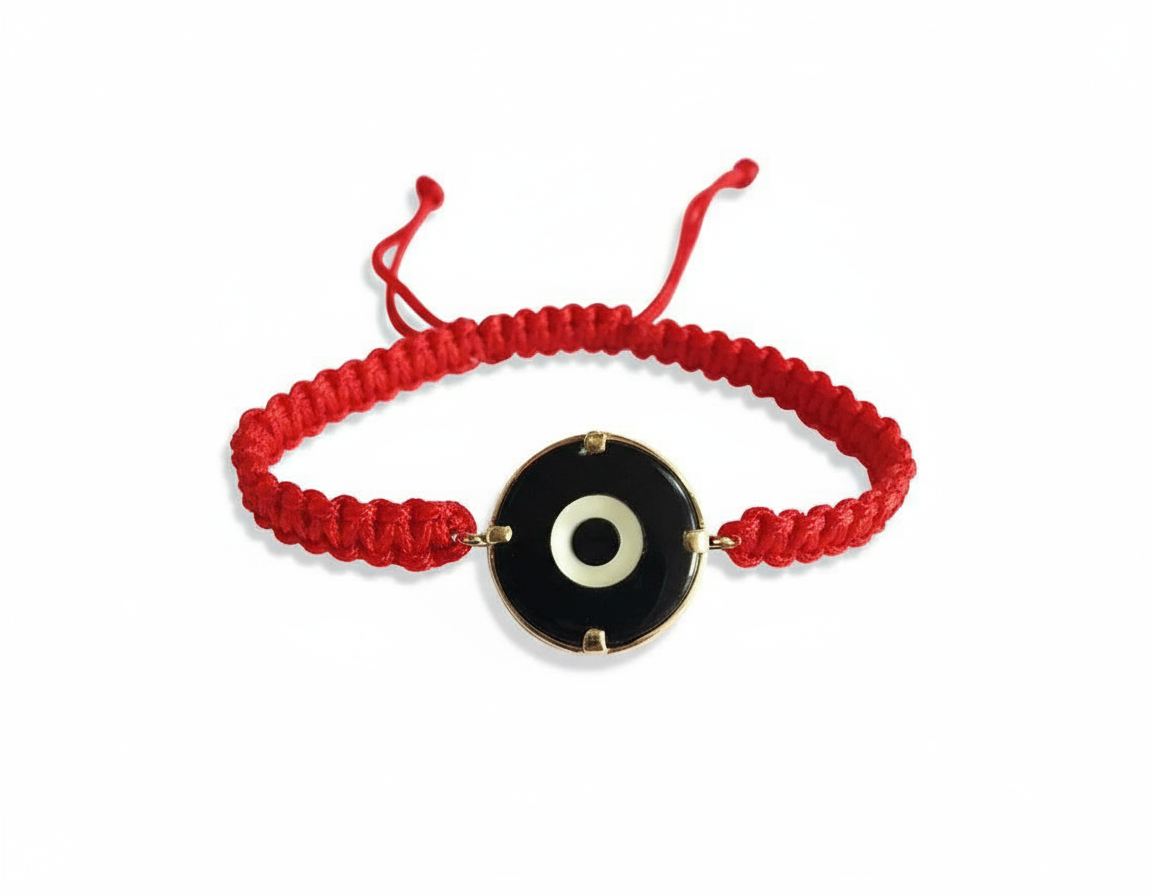 Online Jewellery Shopping Evil Eye Bracelet for Men in Gold at