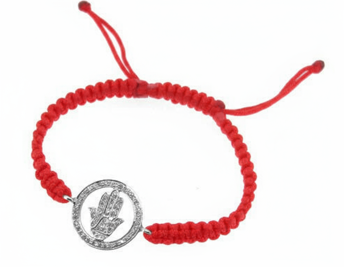 Fatima's Hand Bracelet In Silver - Jewelslane