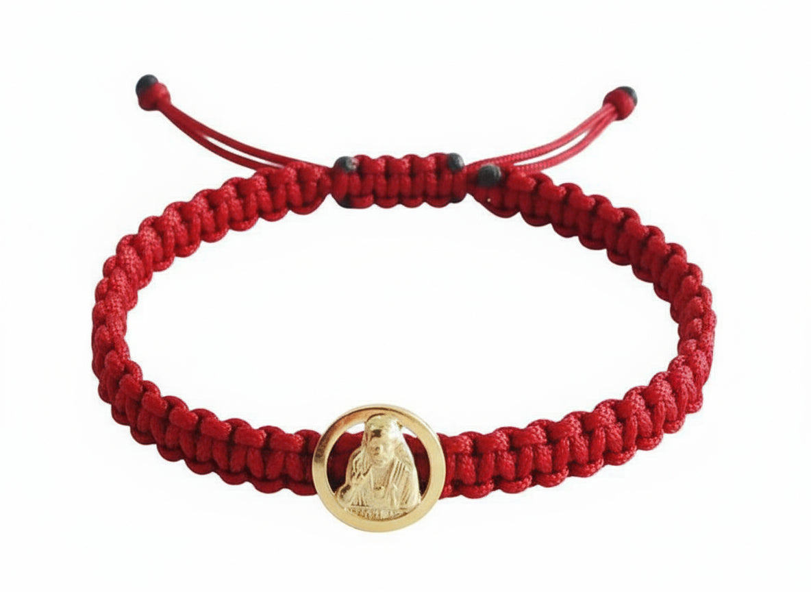Sai Ram Men’s Gold Bracelet - Jewelslane