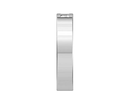 Chris Square Diamond Wedding Band - Jewelslane