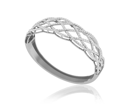 Daanya Exquisite Diamond Bangle - Jewelslane