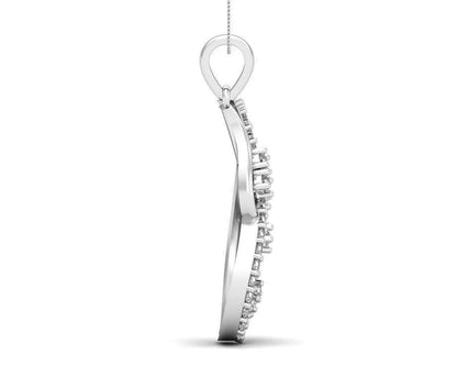 Deena Round Brilliant Cut Diamond Pendant - Jewelslane