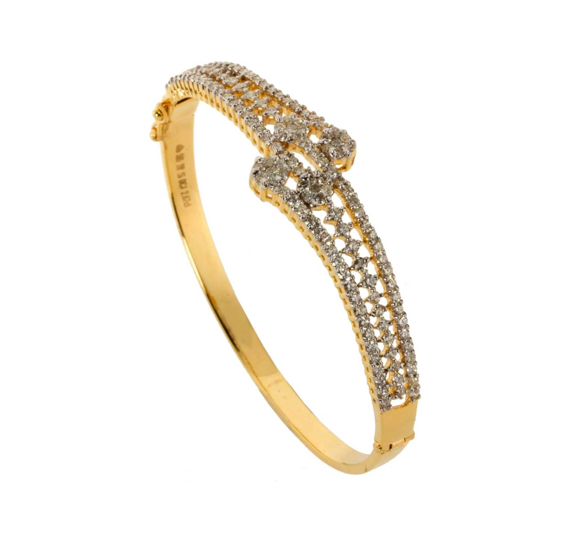 Diamond Bangle - Jewelslane