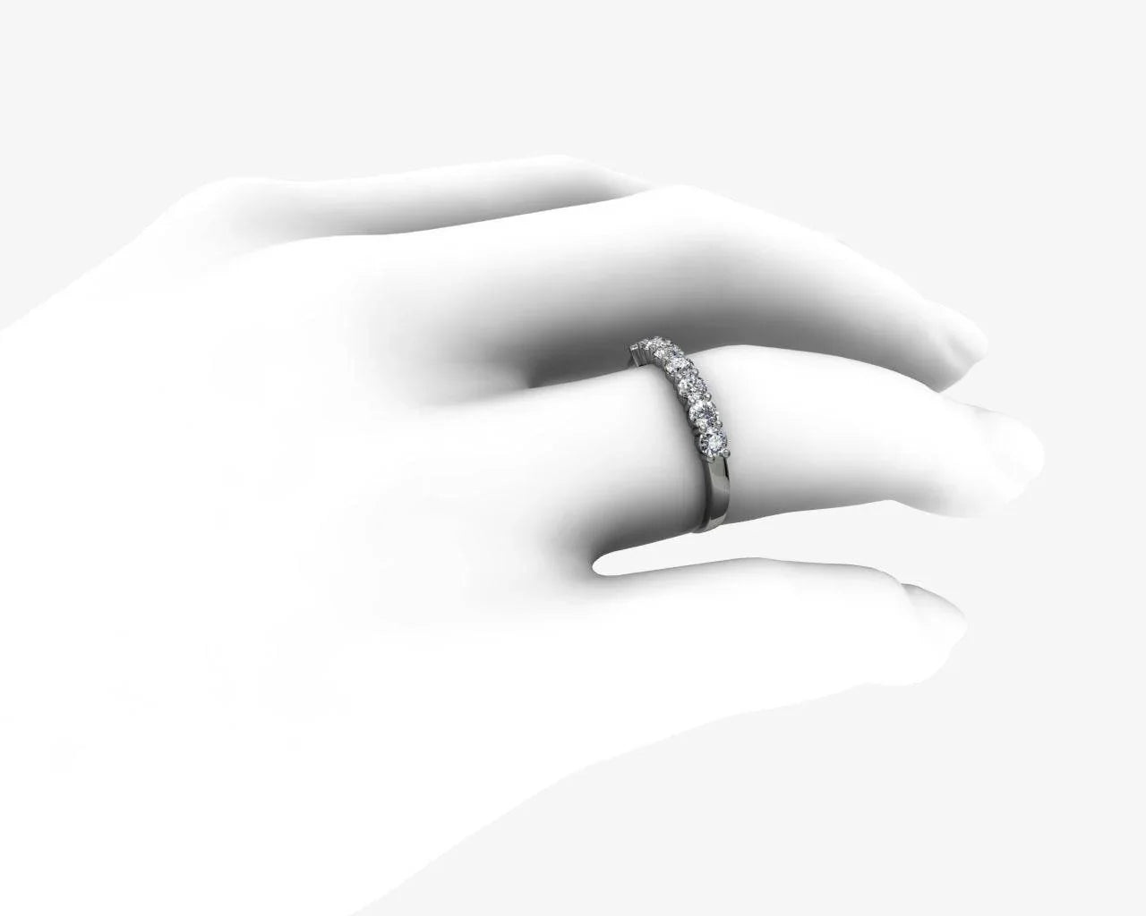 Diana Diamond Half Band - Jewelslane