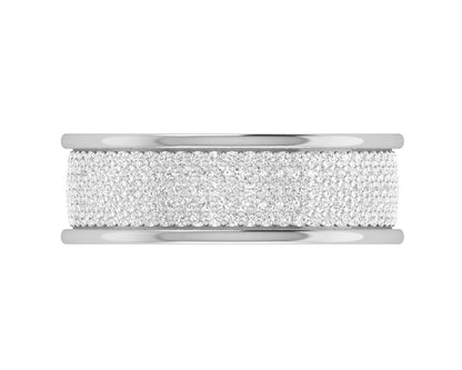 Divya Two Tone Diamond Band - Jewelslane