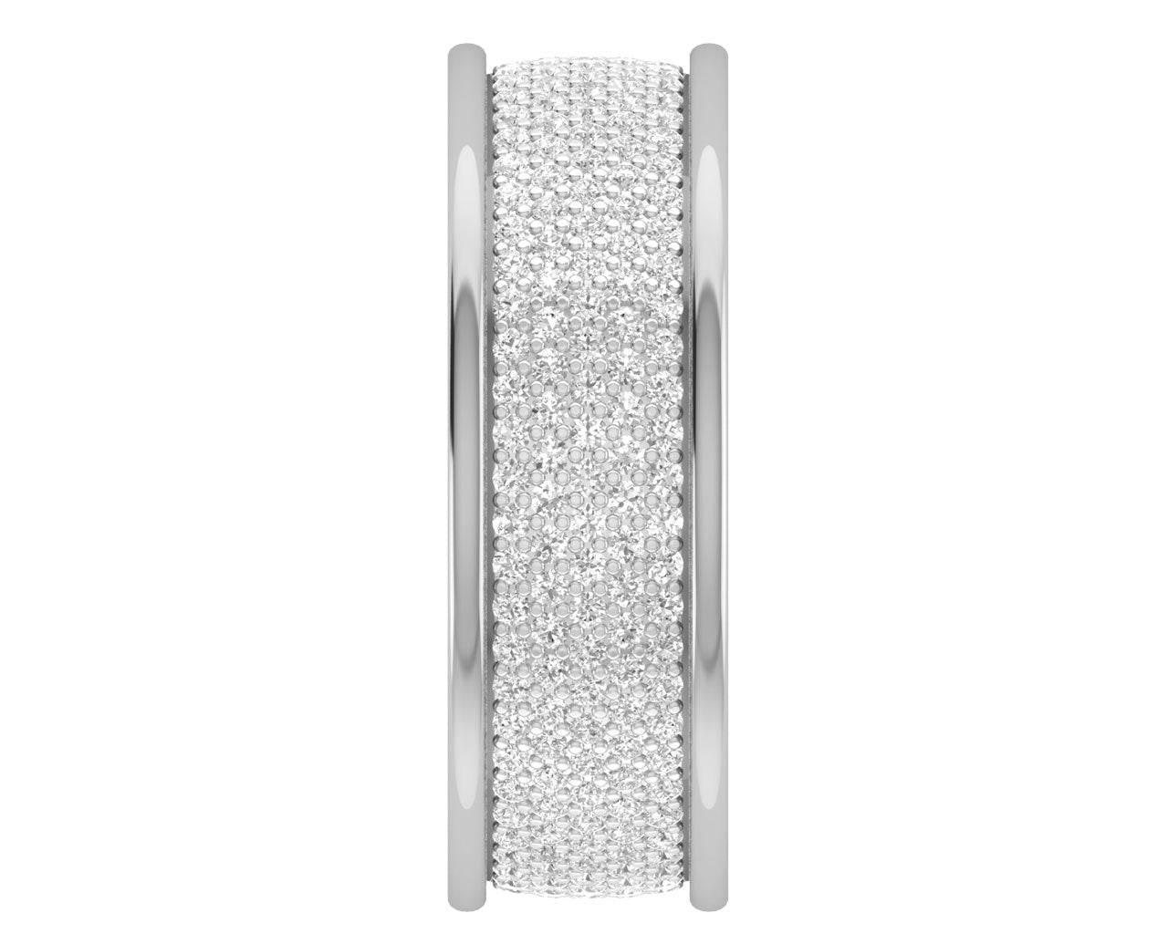 Divya Two Tone Diamond Band - Jewelslane