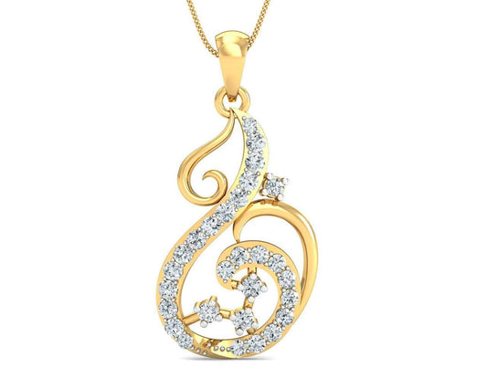 Dixa Diamond Pendant - Jewelslane
