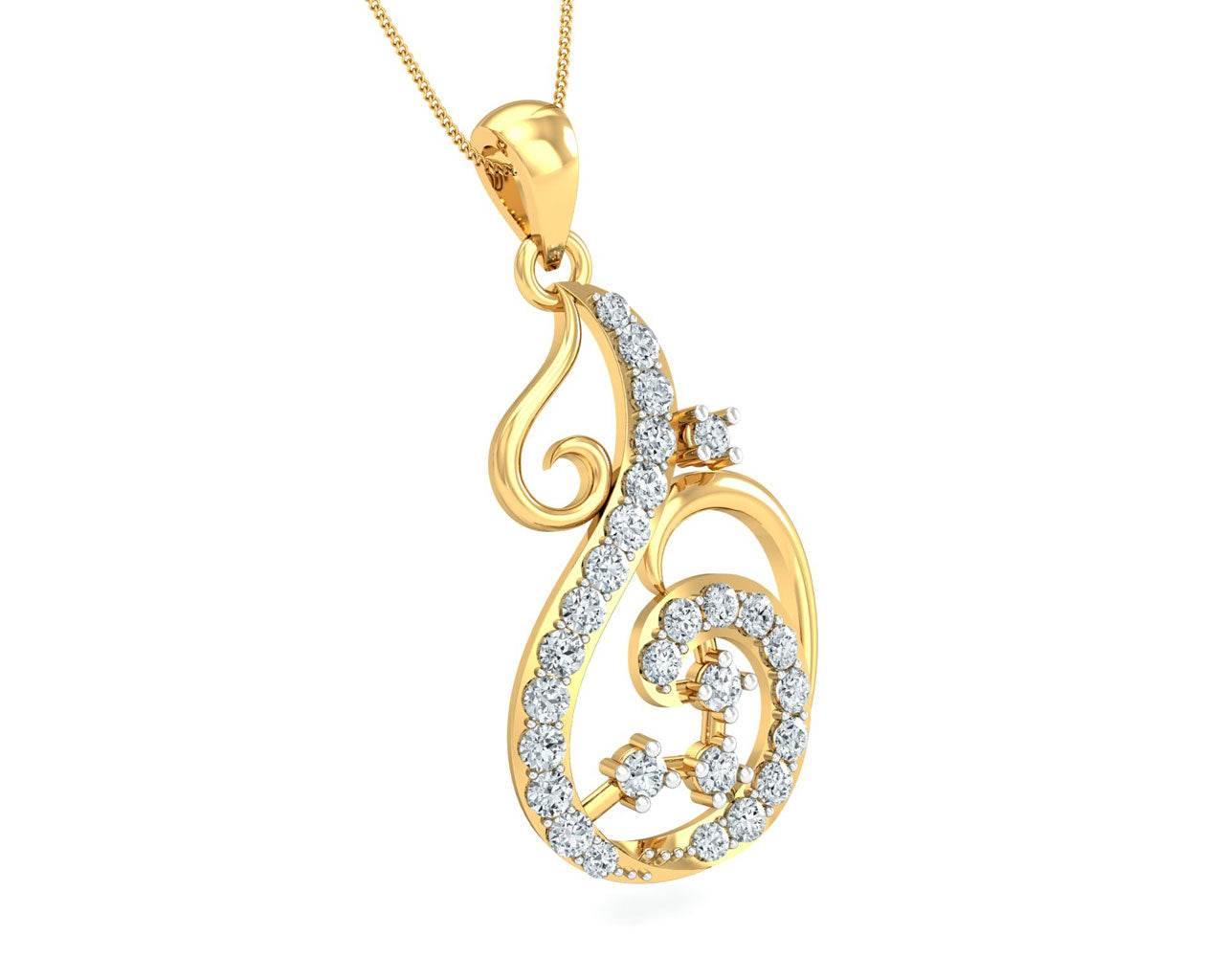 Dixa Diamond Pendant - Jewelslane