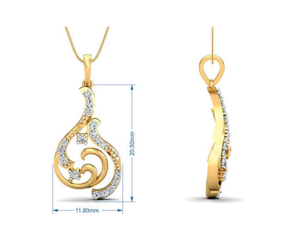 Dovi Diamond Pendant Set - Jewelslane