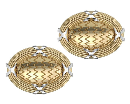 Edward Gold Cufflinks - Jewelslane