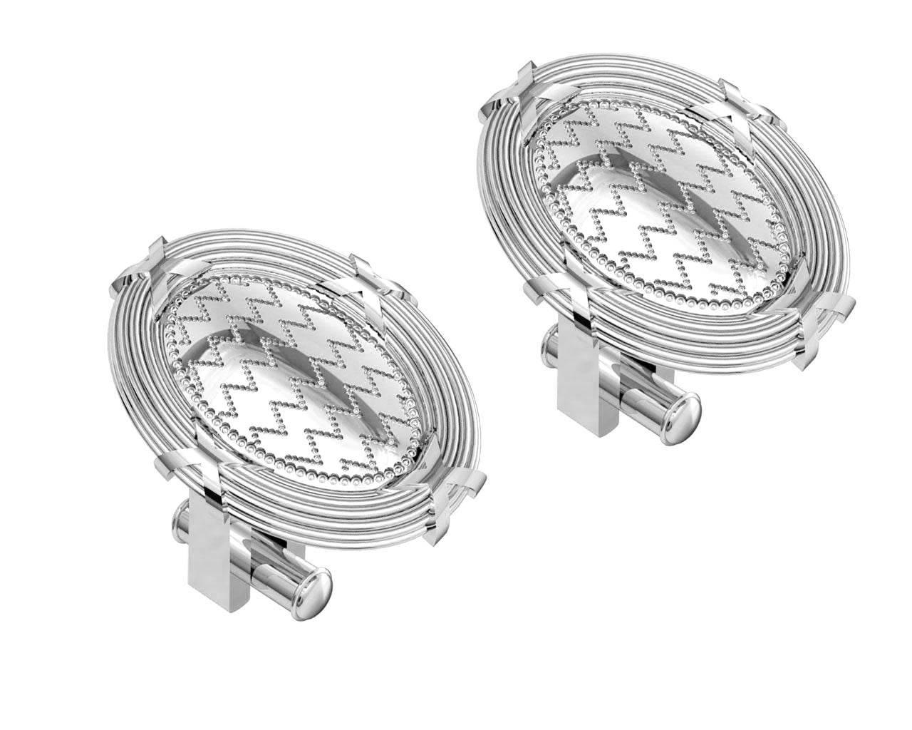 Edward Gold Cufflinks - Jewelslane