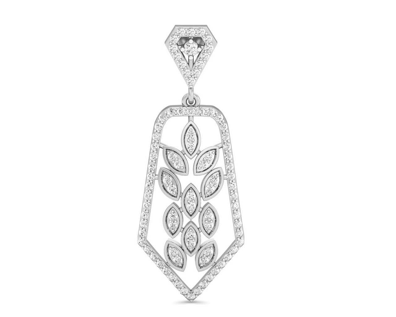Eila Diamond Danglers - Jewelslane