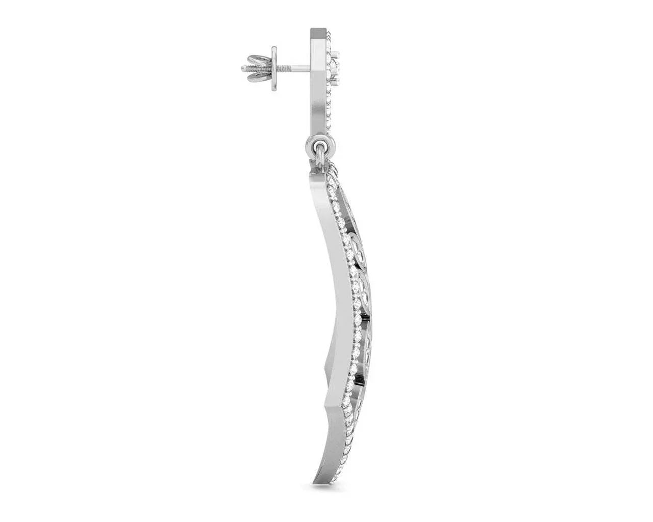 Eila Diamond Danglers - Jewelslane