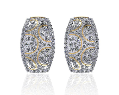 Elina Diamond Hoops - Jewelslane
