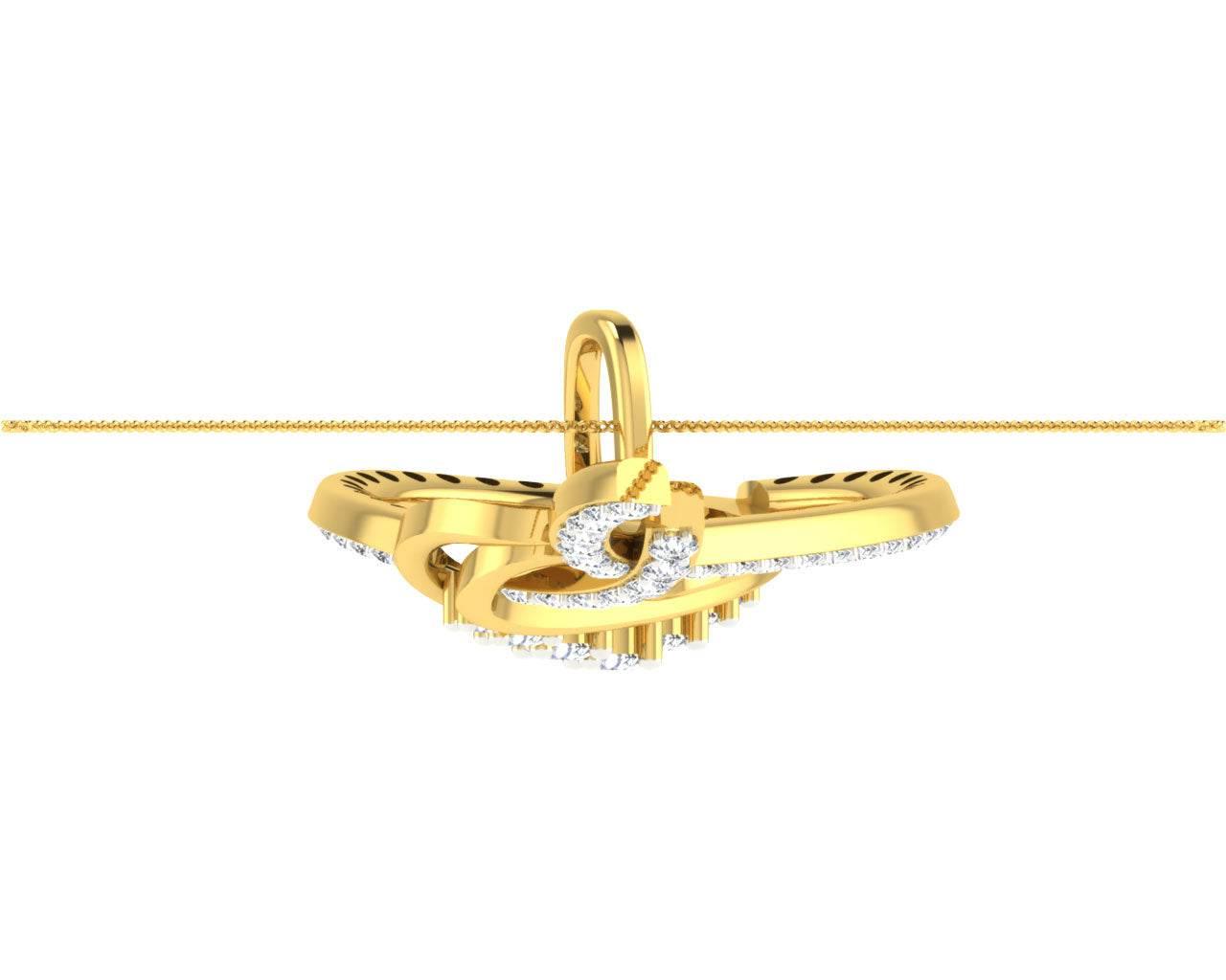Eliza Diamond Pendant - Jewelslane