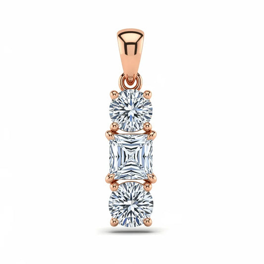 Ellis Designer Lab Diamond Solitaire Pendant - Jewelslane