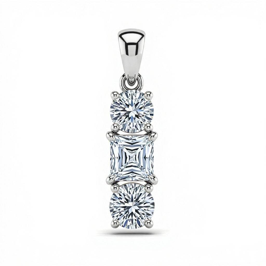 Ellis Designer Lab Diamond Solitaire Pendant - Jewelslane