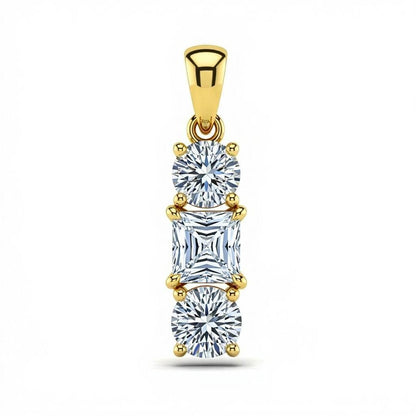 Ellis Designer Lab Diamond Solitaire Pendant - Jewelslane