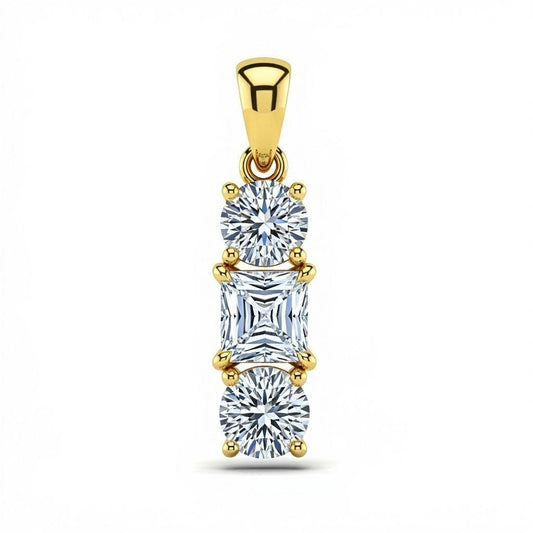 Ellis Designer Lab Diamond Solitaire Pendant - Jewelslane