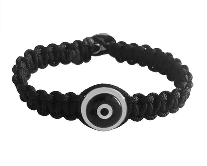 Evil eye bracelet in silver for Men - Jewelslane