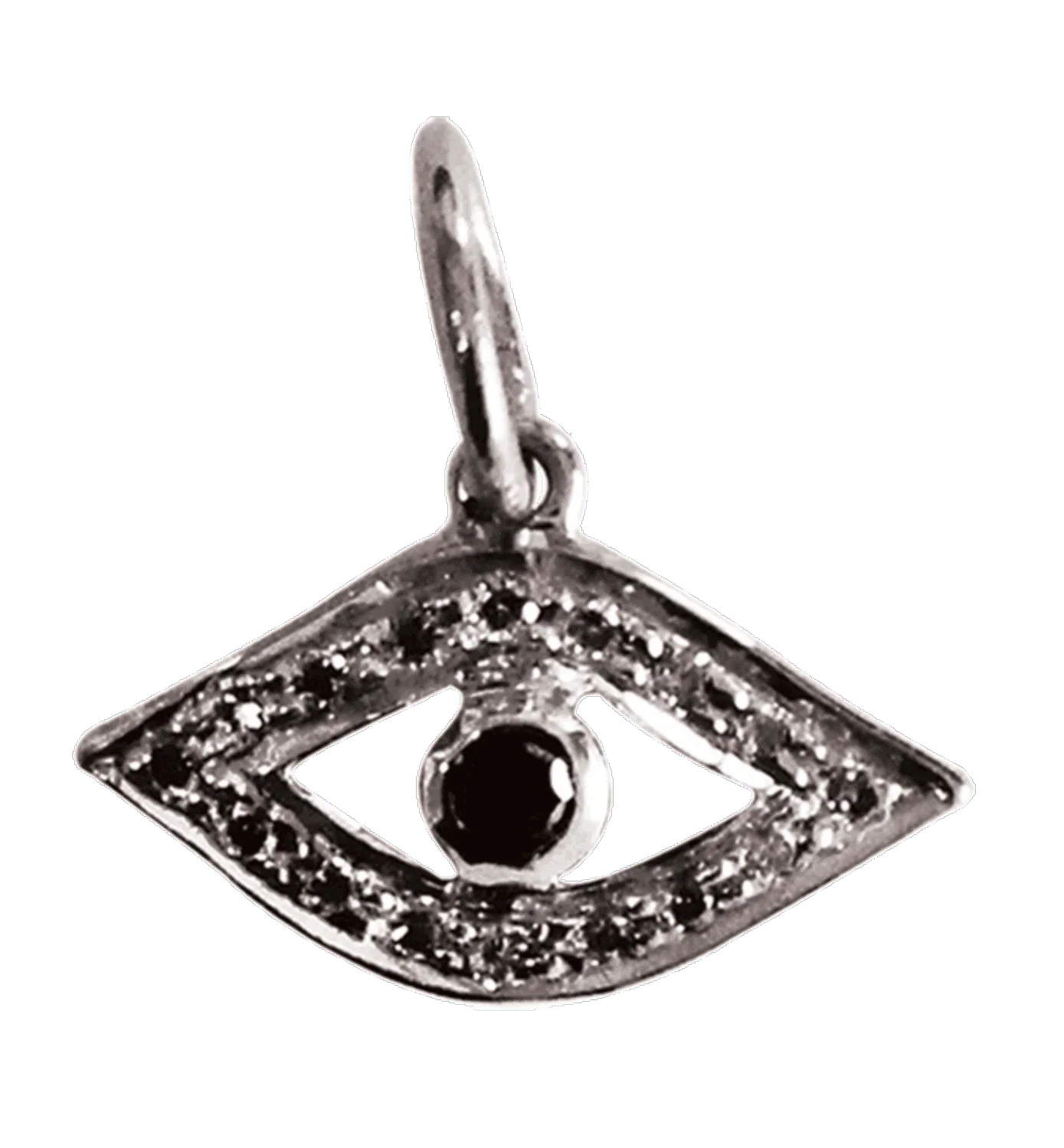 Evil Eye Charm Silver - Jewelslane