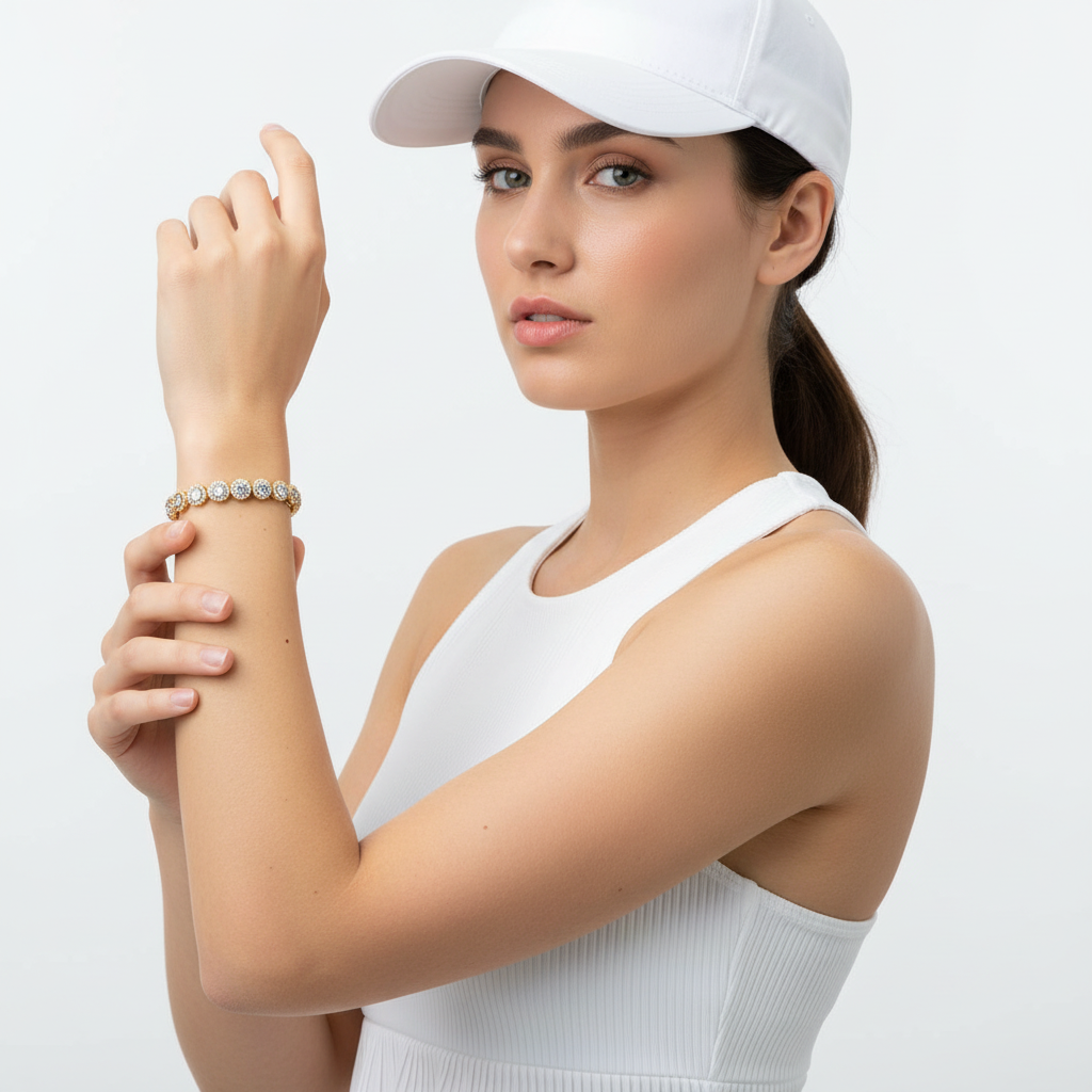 Celina Lab Grown Diamond Tennis Bracelet