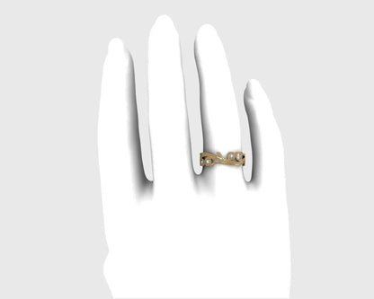 Floral Twiner Ring - Jewelslane