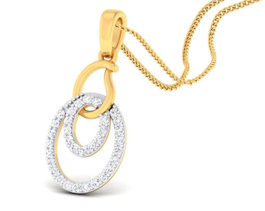 Gabi Diamond Pendant - Jewelslane