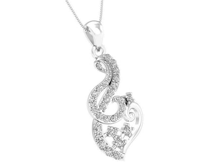 Gini Brilliant Cut Diamond Pendant - Jewelslane
