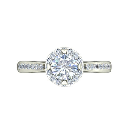 Glory Lab Grown diamond Engagement Ring in Gold - Jewelslane
