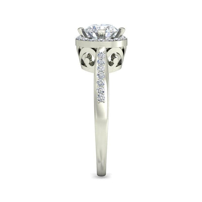 Glory Lab Grown diamond Engagement Ring in Gold - Jewelslane