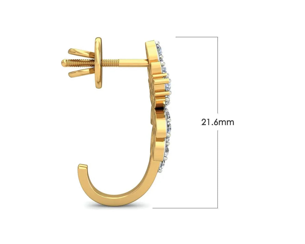 Heli Diamond Balis in 14k Gold - Jewelslane
