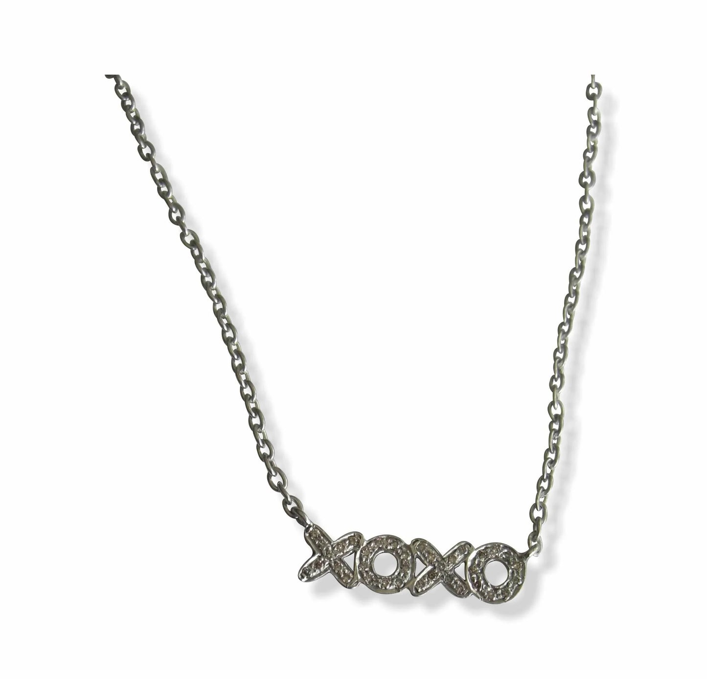 Hugs N Kisses Pendant With Diamonds - Jewelslane
