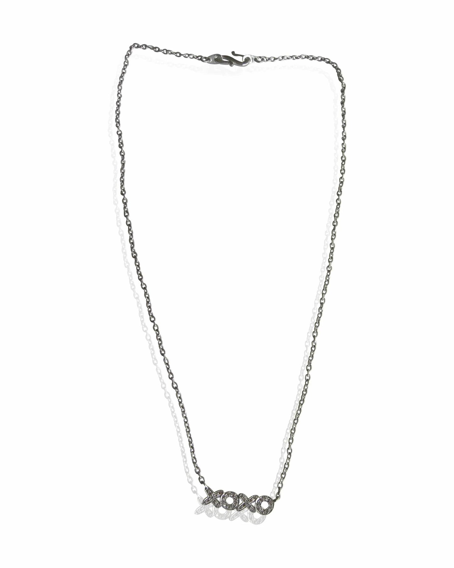 Hugs N Kisses Pendant With Diamonds - Jewelslane
