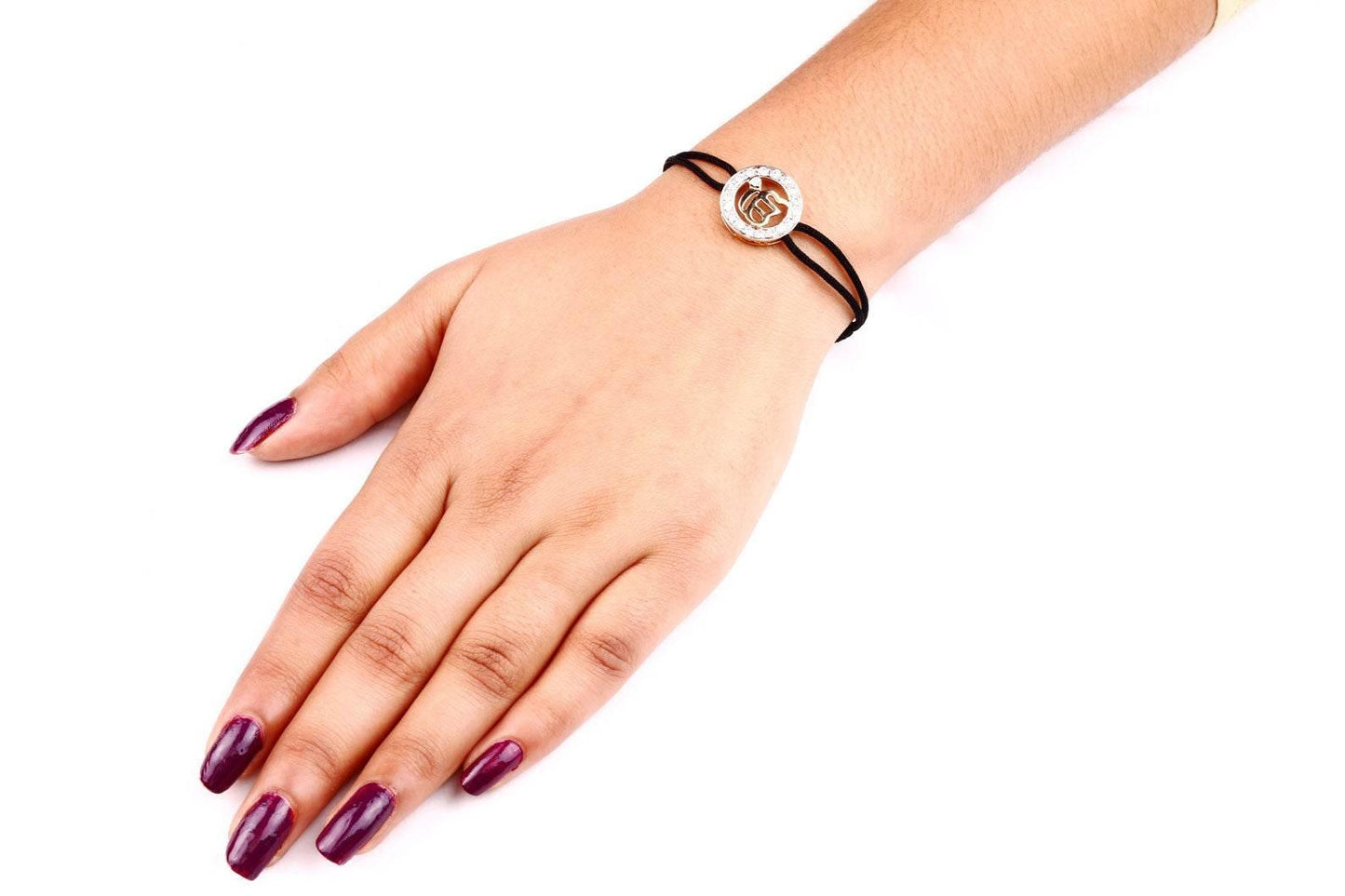 Ik Onkar Vibrant Diamond Bracelet - Jewelslane