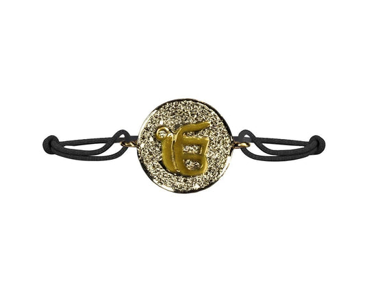 Ik Onkar Pave Diamond Bracelet - Jewelslane