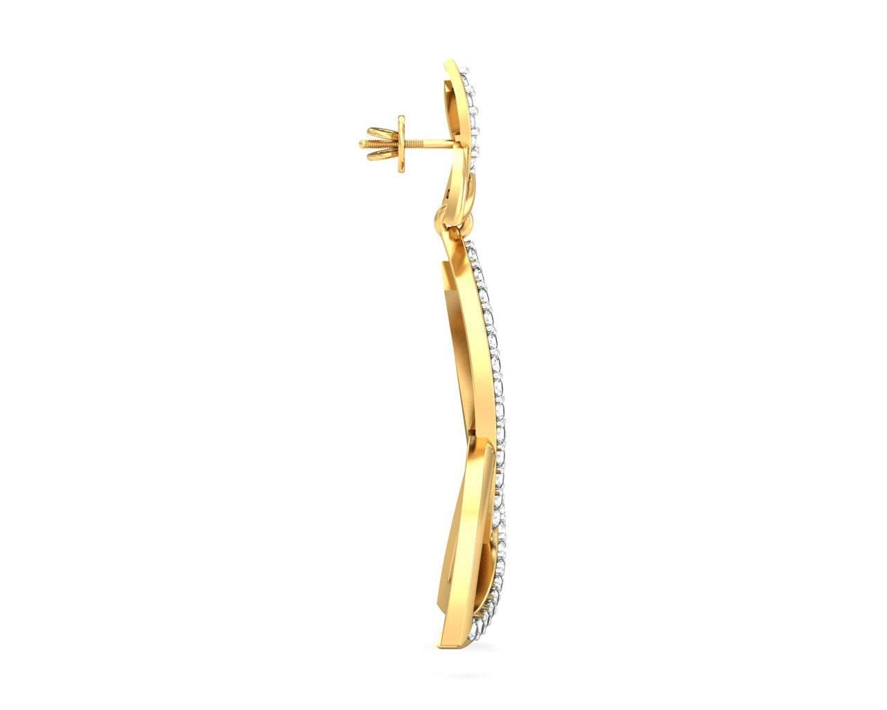 Jane Diamond Danglers - Jewelslane