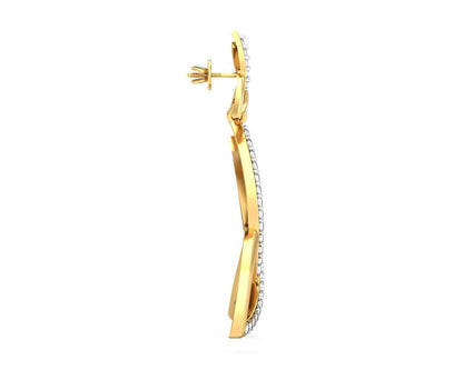 Jane Diamond Danglers - Jewelslane
