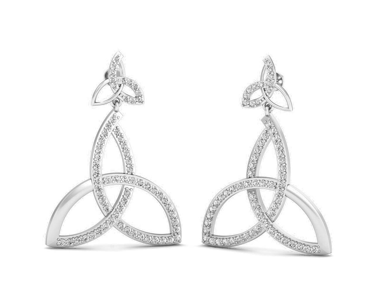 Jane Diamond Danglers - Jewelslane
