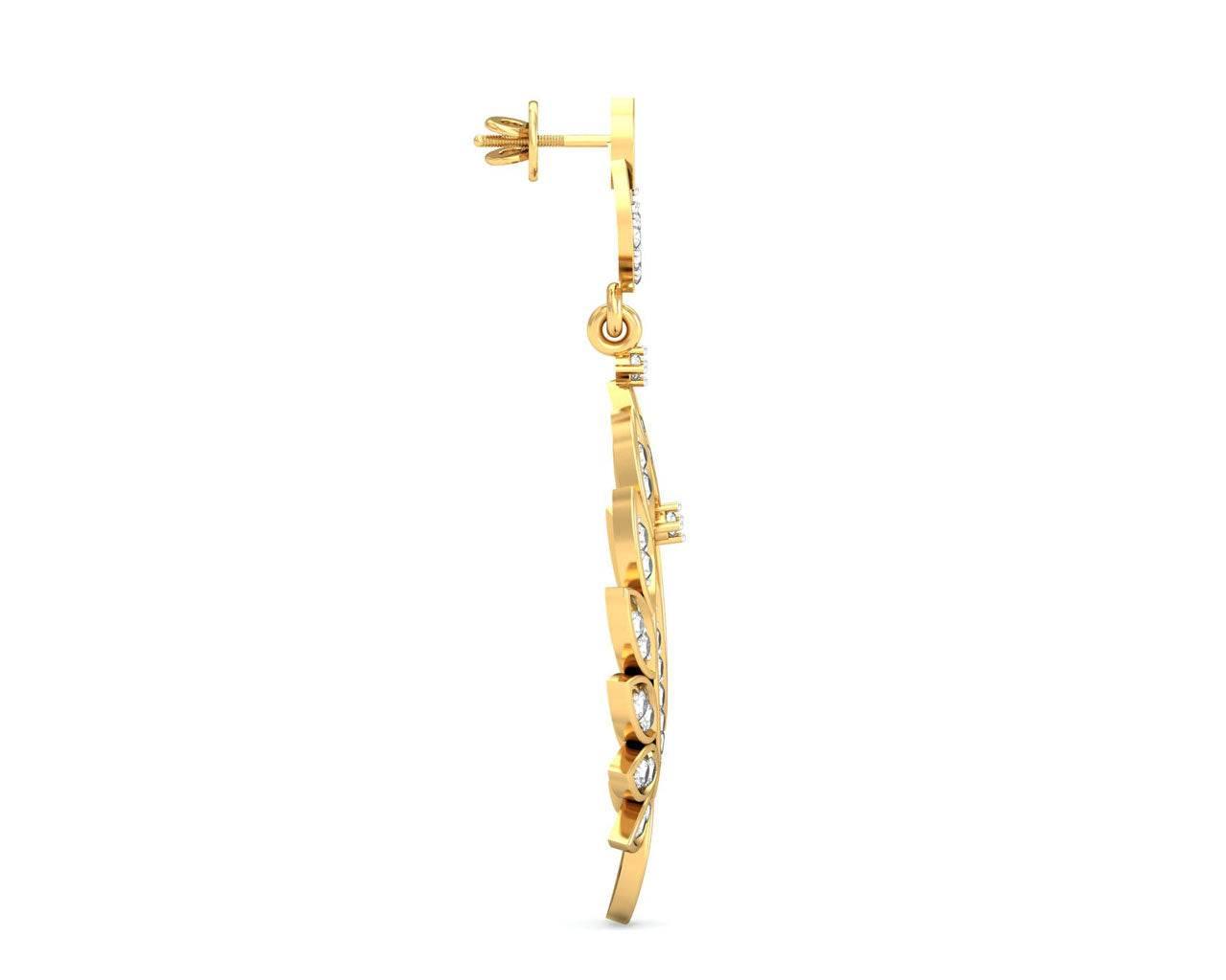 Jasna Diamond Danglers - Jewelslane