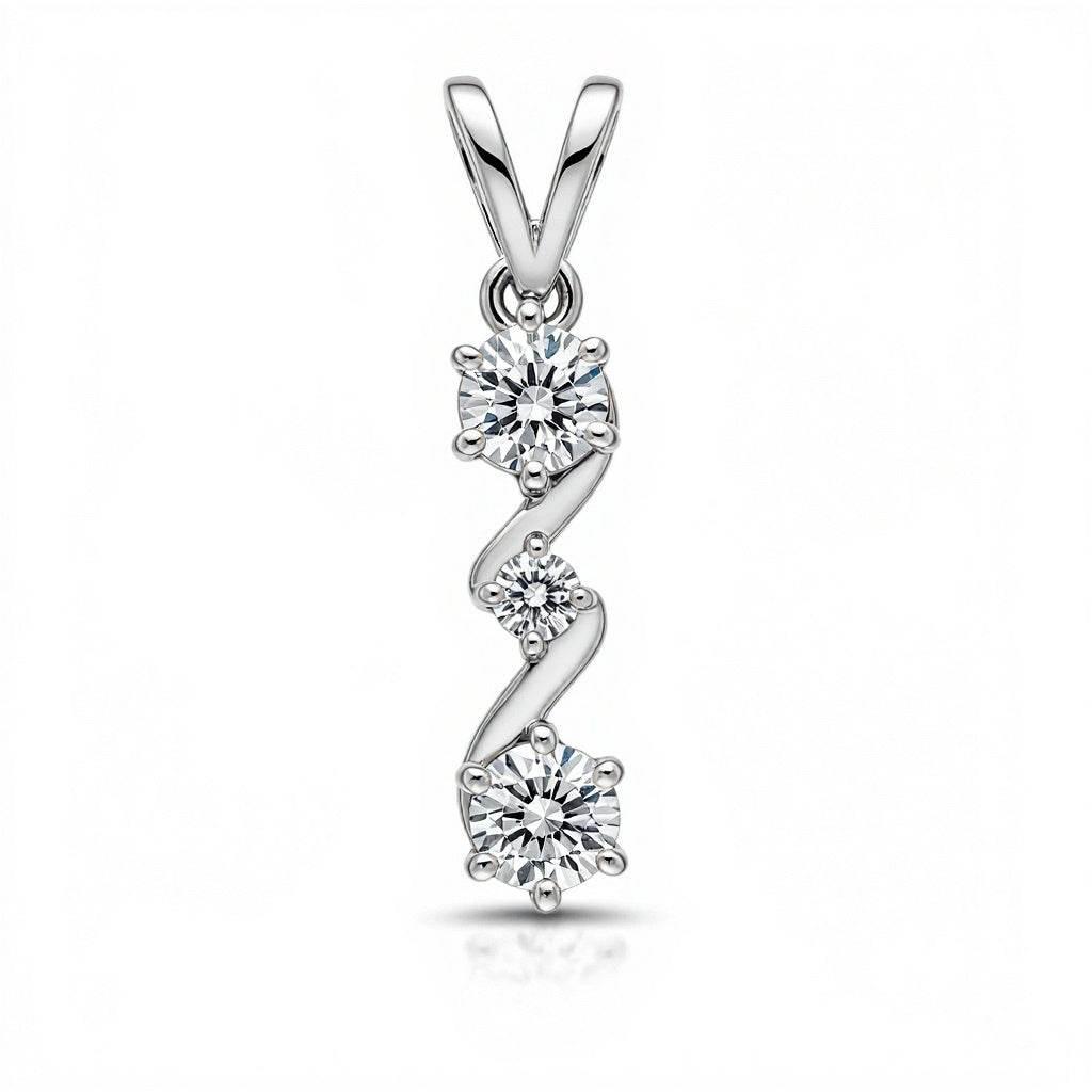 Karla Designer Lab Grown Diamond Pendant - Jewelslane