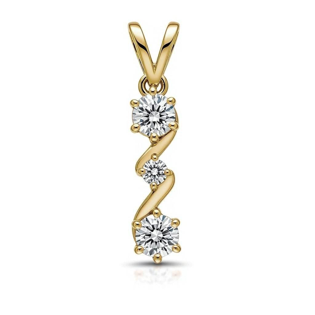Karla Designer Lab Grown Diamond Pendant - Jewelslane