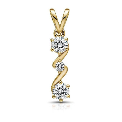 Karla Designer Lab Grown Diamond Pendant - Jewelslane
