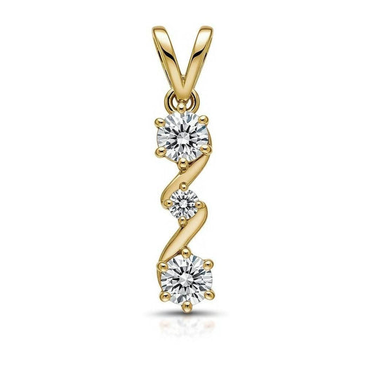 Karla Designer Lab Grown Diamond Pendant - Jewelslane