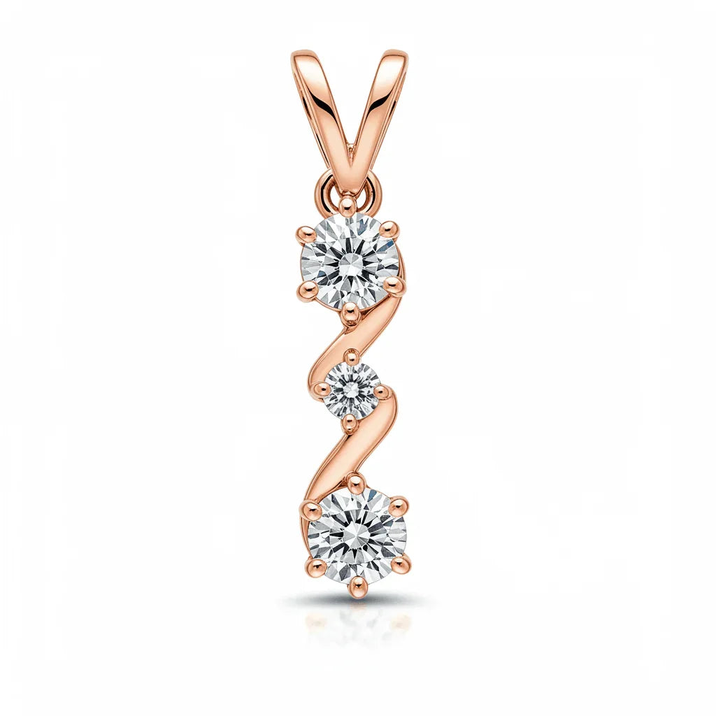 Karla Designer Lab Grown Diamond Pendant - Jewelslane