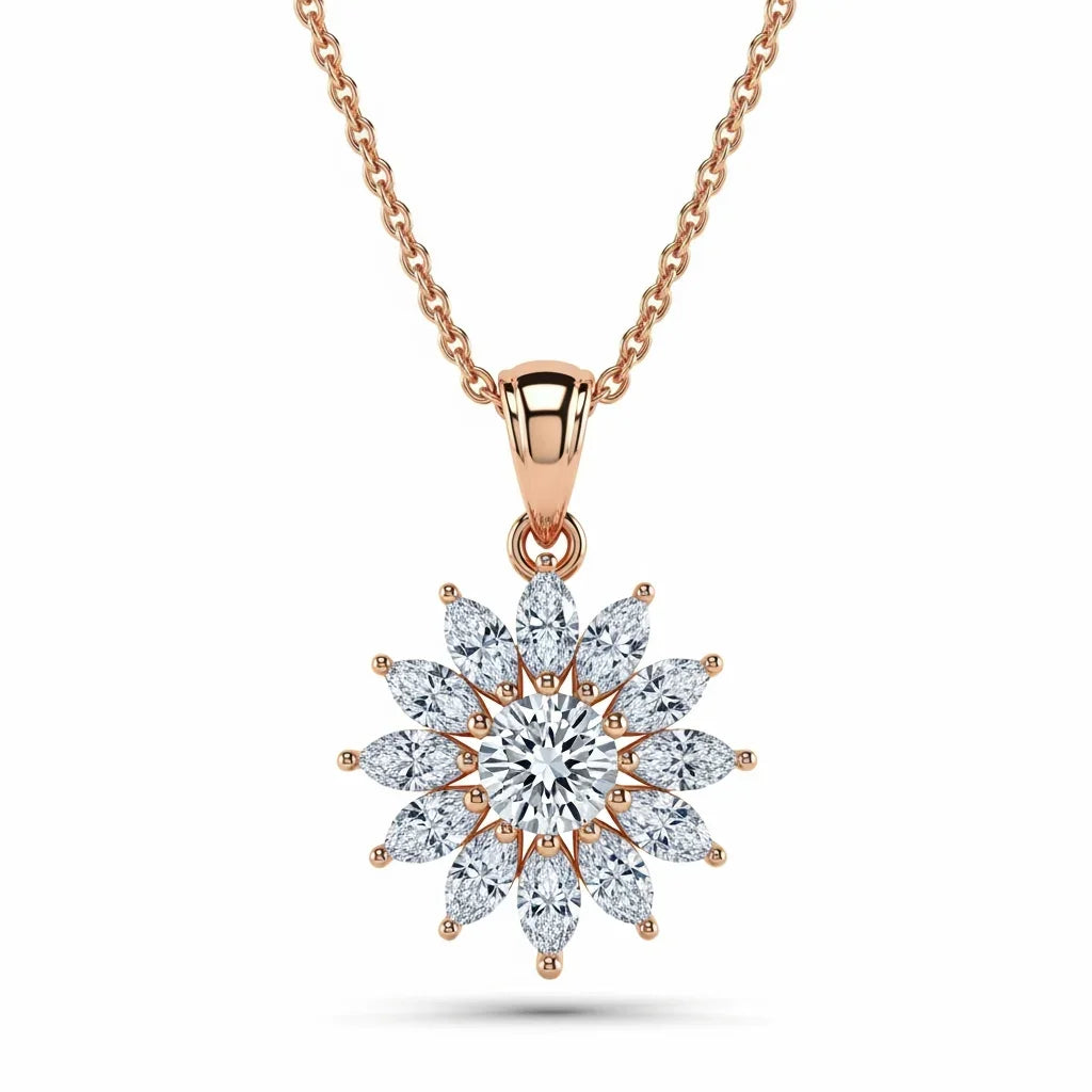 Kay Round Brilliant Cut Lab Diamond Pendant - Jewelslane