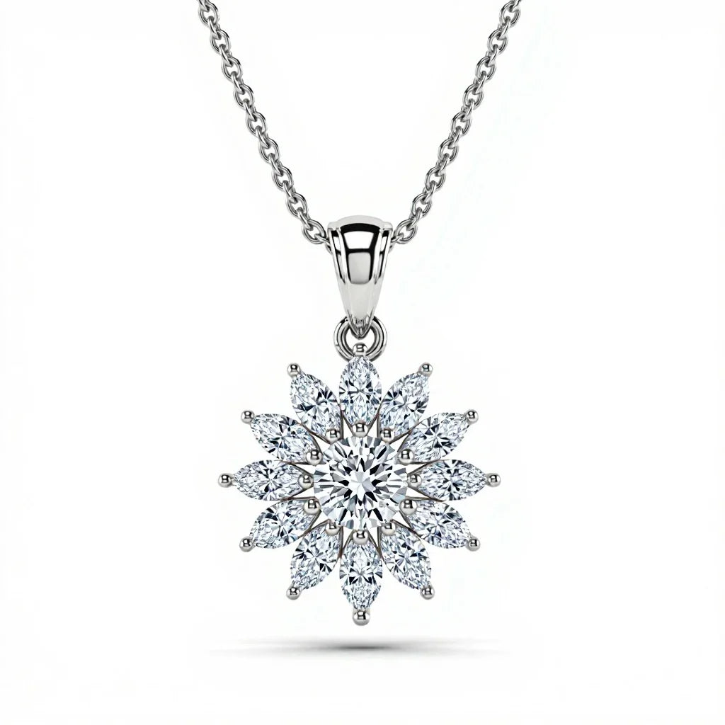 Kay Round Brilliant Cut Lab Diamond Pendant - Jewelslane